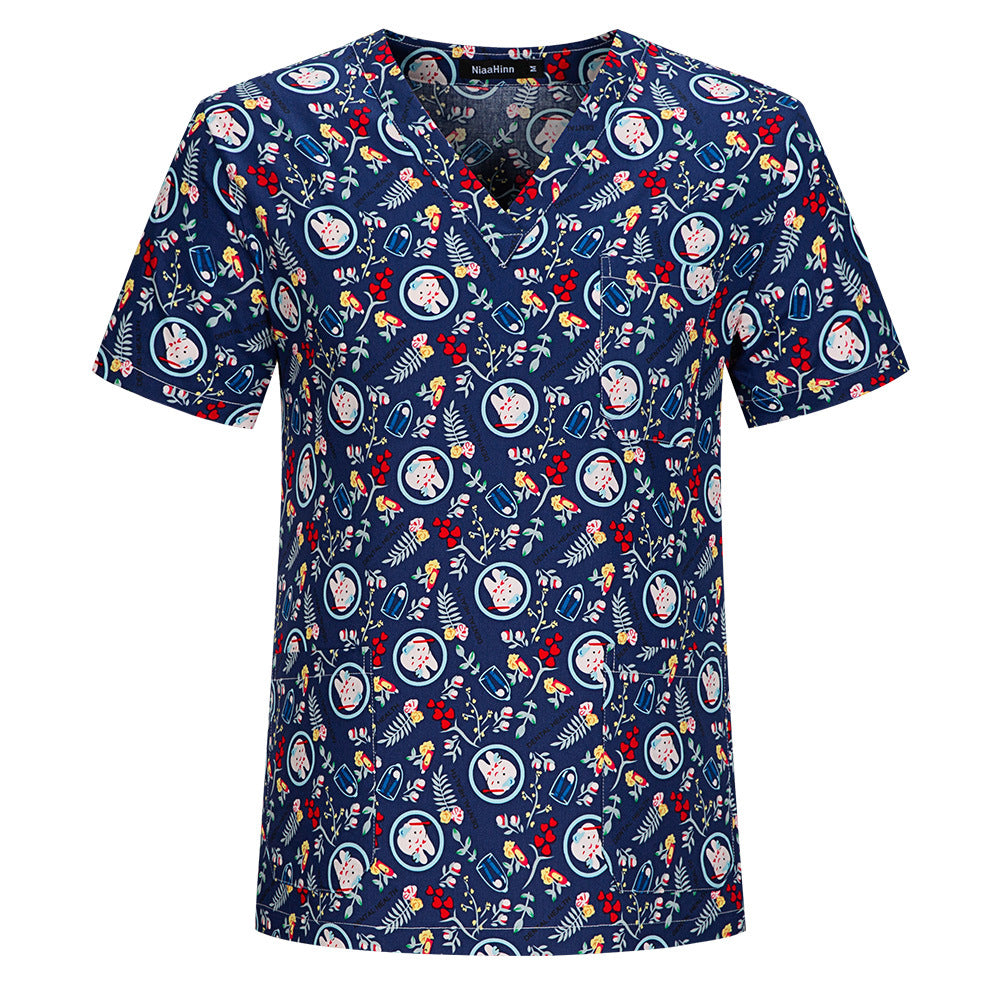 The Cartoon Scrub Top