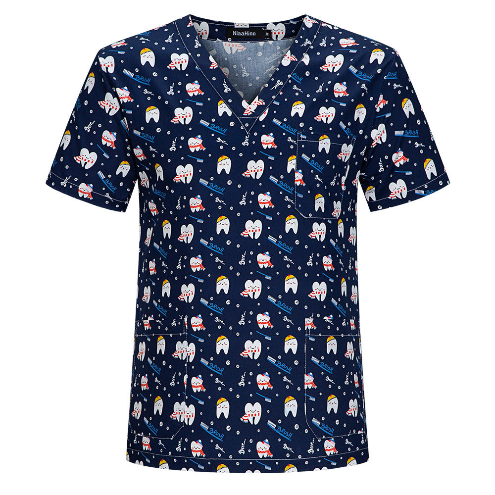 The Cartoon Scrub Top