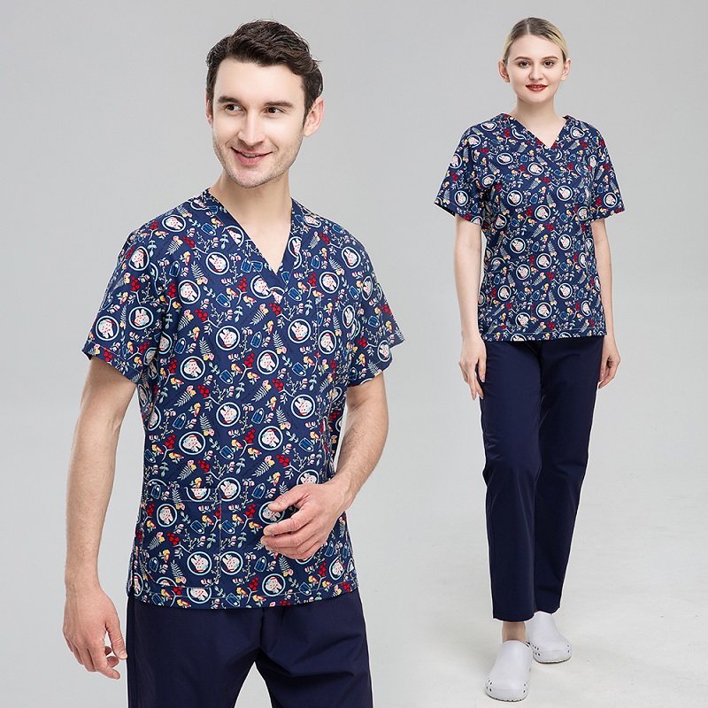 The Cartoon Scrub Top