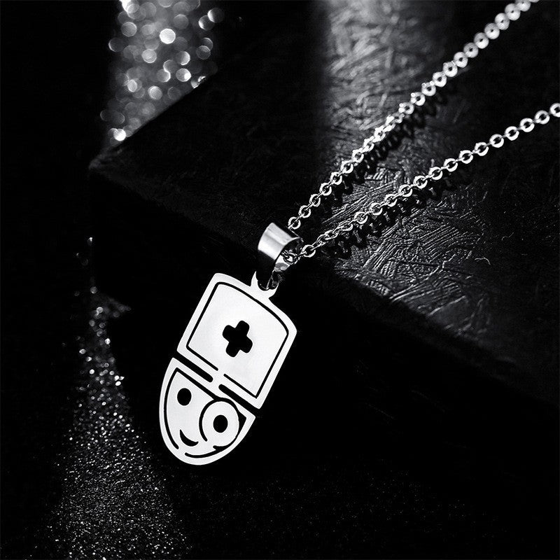 The Cute Doctor Stainless Steel Necklace (With Options)