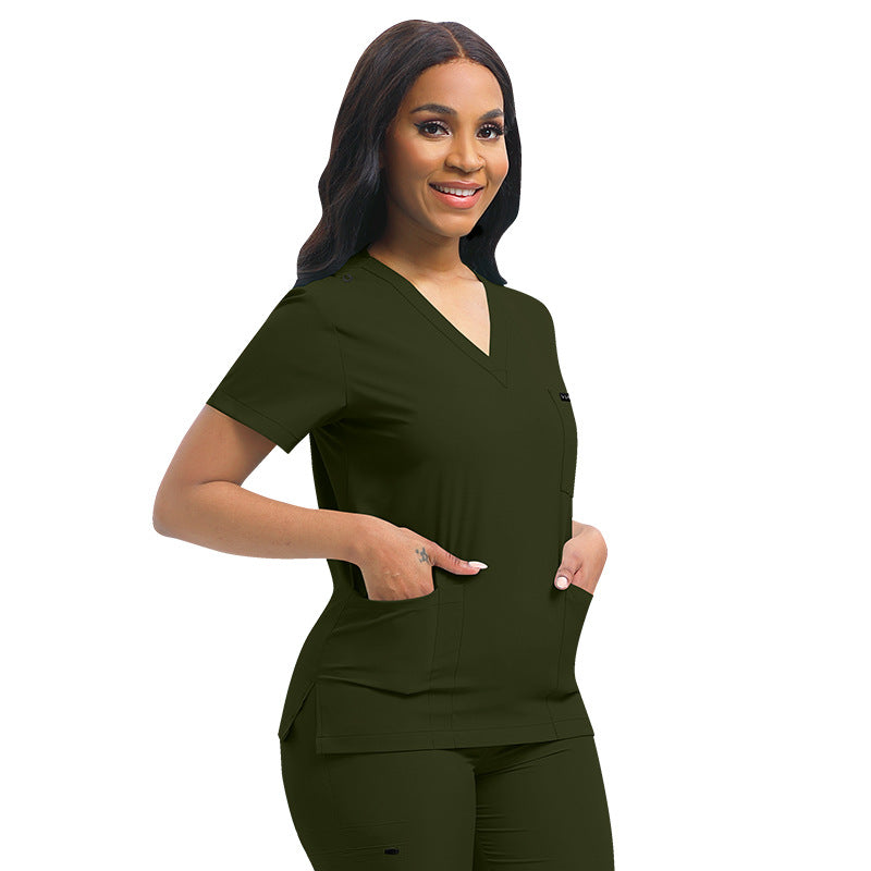 Pet Clinic Nurse Work Clothes Frosted Suit